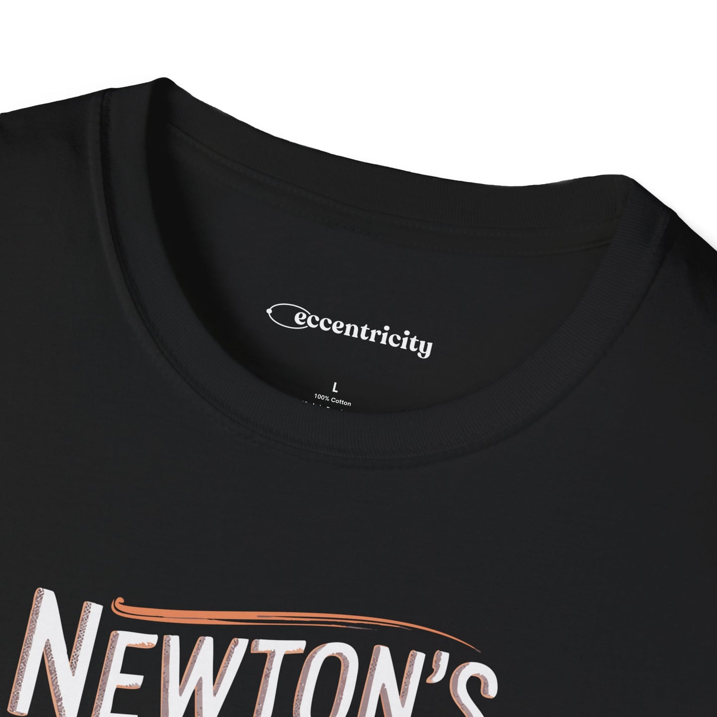 "Newton's 1st LawCoffee Cat" Premium Physics Shirt