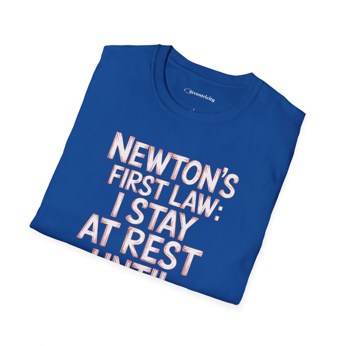 Newton's First Law : Until Coffee is Applied - Premium Physics Shirt