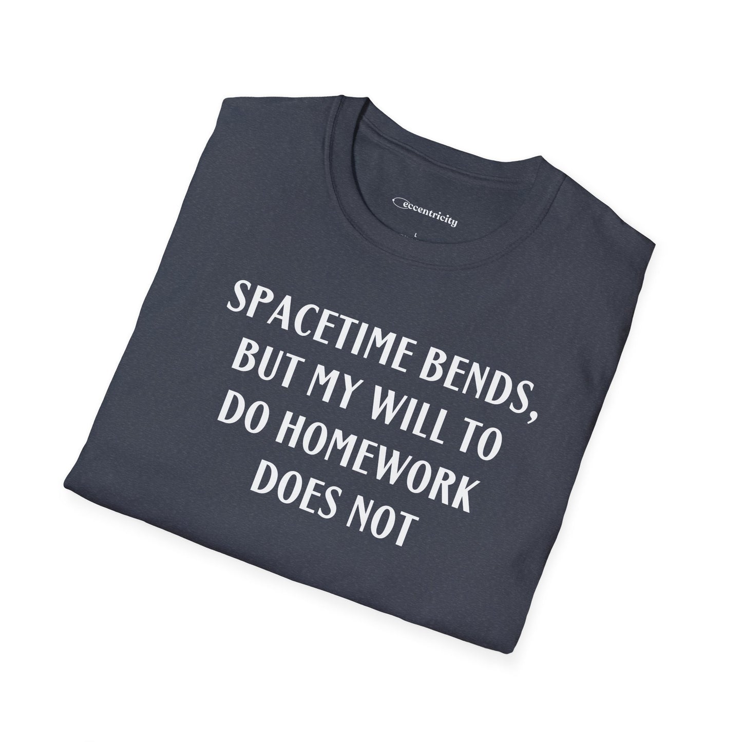 "SpaceTime Bends" Premium Physics Shirt