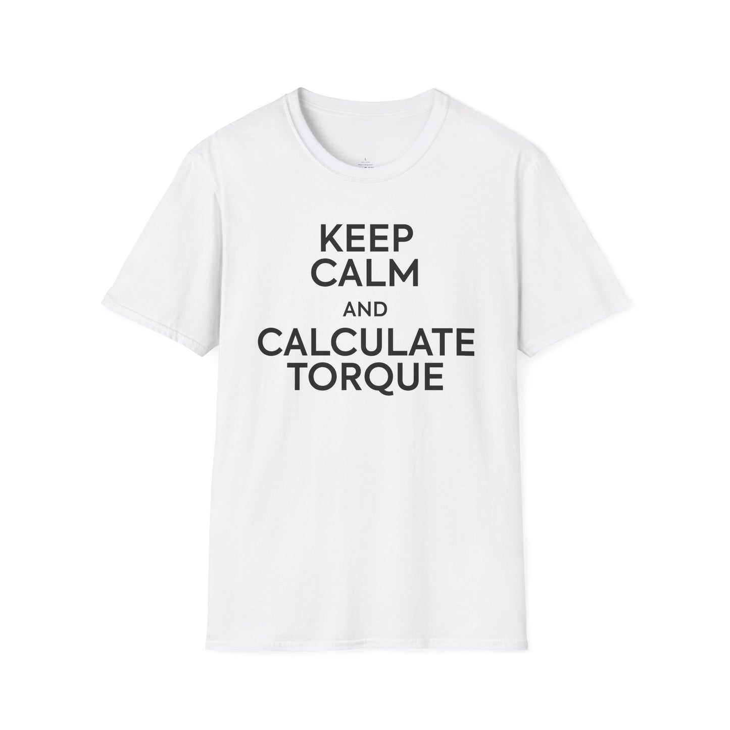 "Keep Calm and Calculate Torque" - Premium Physics Shirt