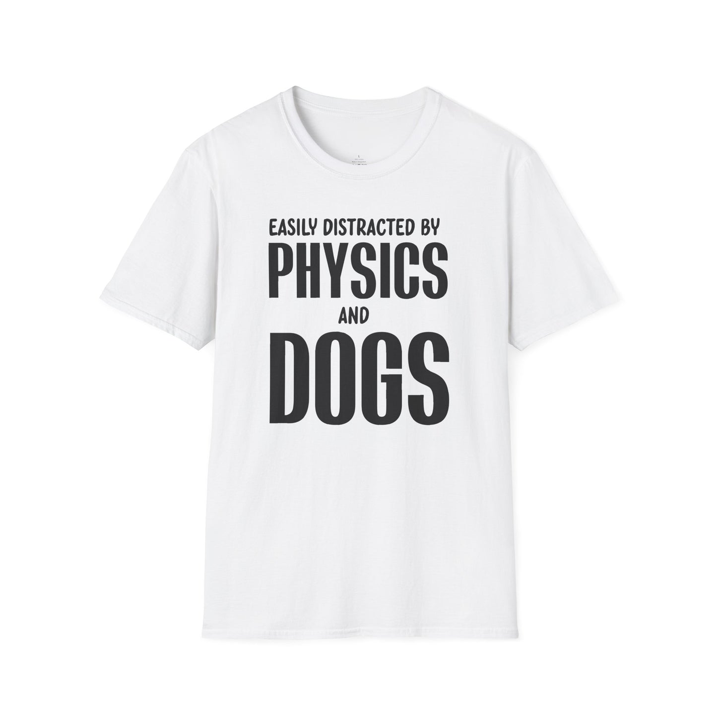 "Physics and Dogs" - Premium Physics Shirt