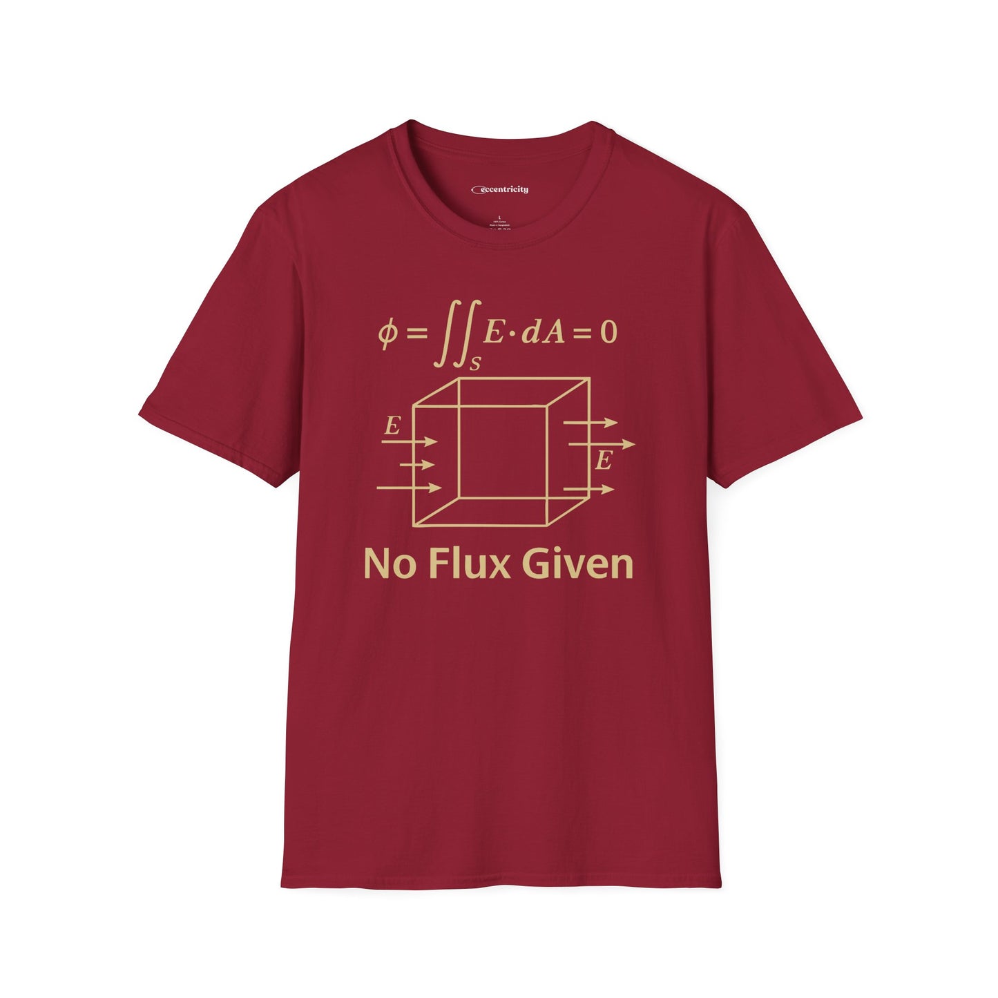 "No Flux Given" - Premium Physics Shirt