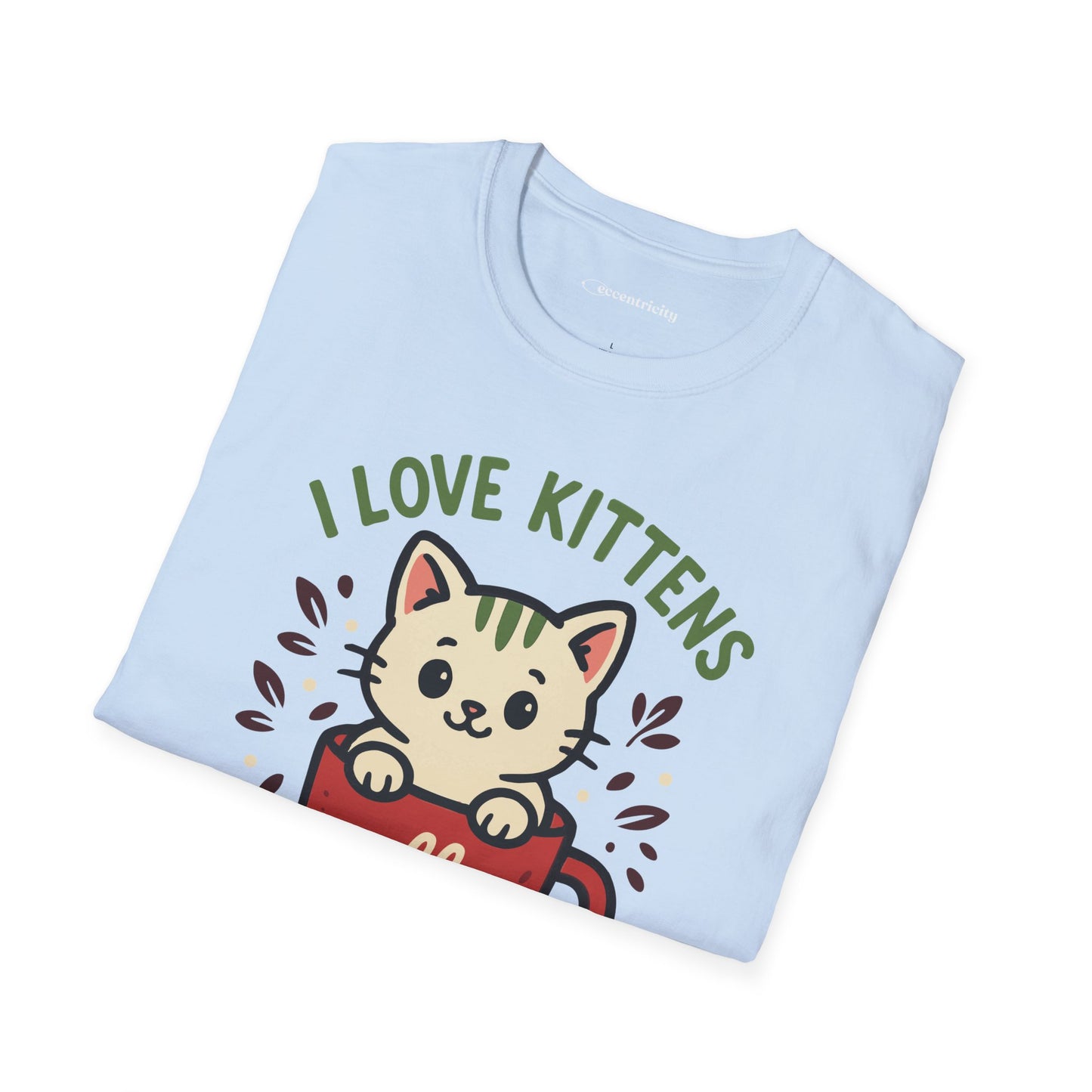 "I Love Kittens and Physics" - Premium Physics Shirt