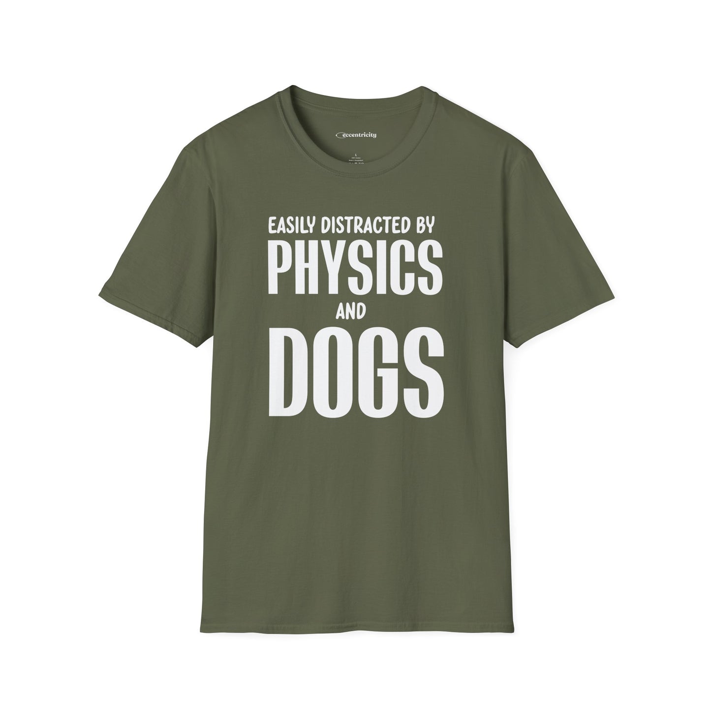 "Physics and Dogs" - Premium Physics Shirt