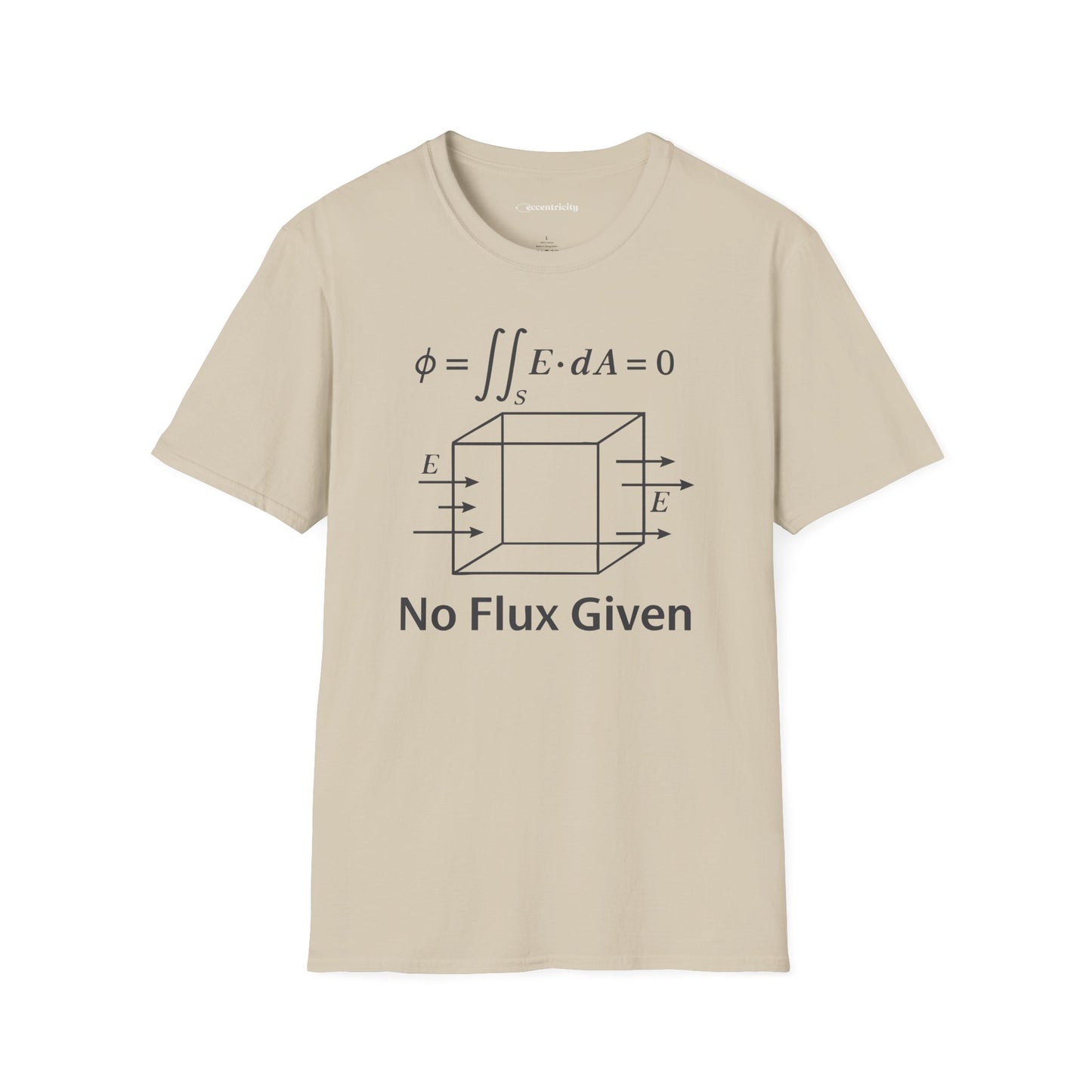 "No Flux Given" - Premium Physics Shirt