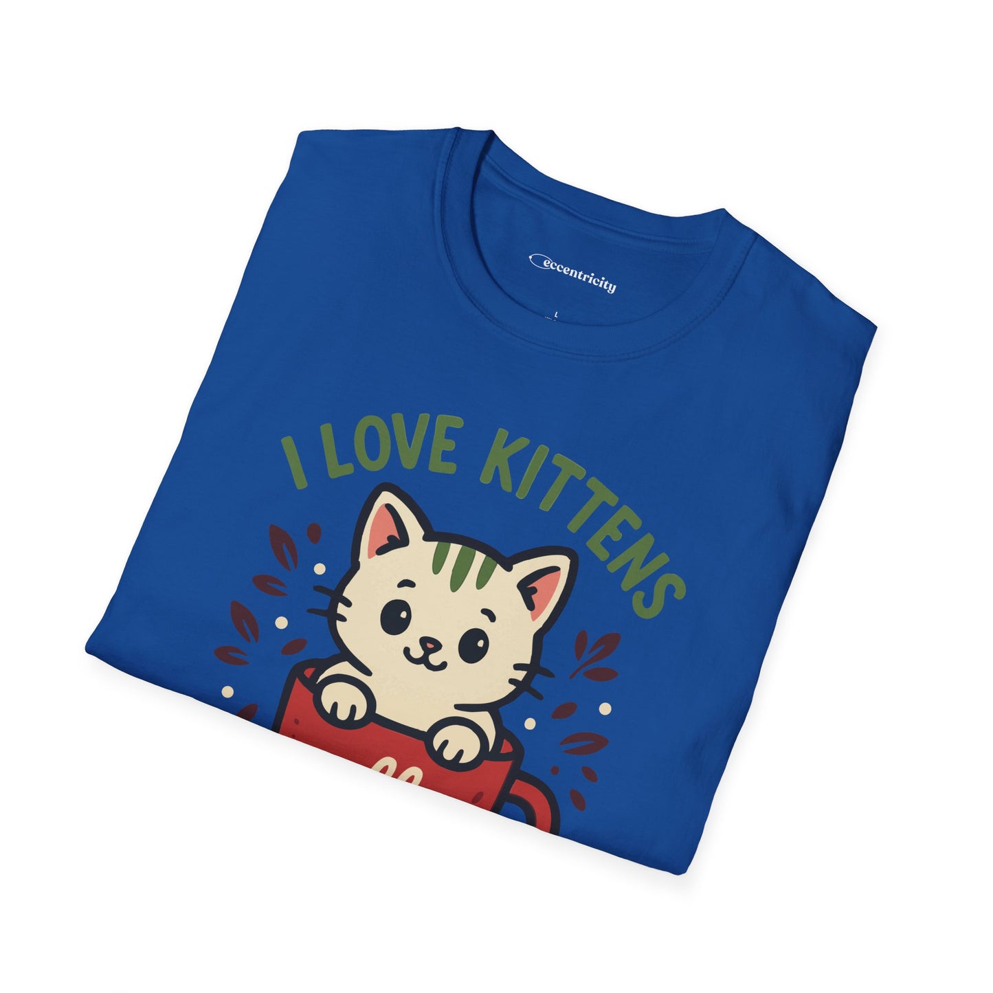 "I Love Kittens and Physics" - Premium Physics Shirt