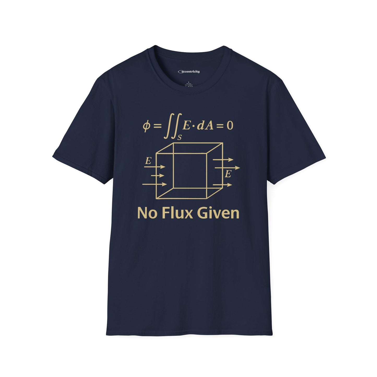 "No Flux Given" - Premium Physics Shirt