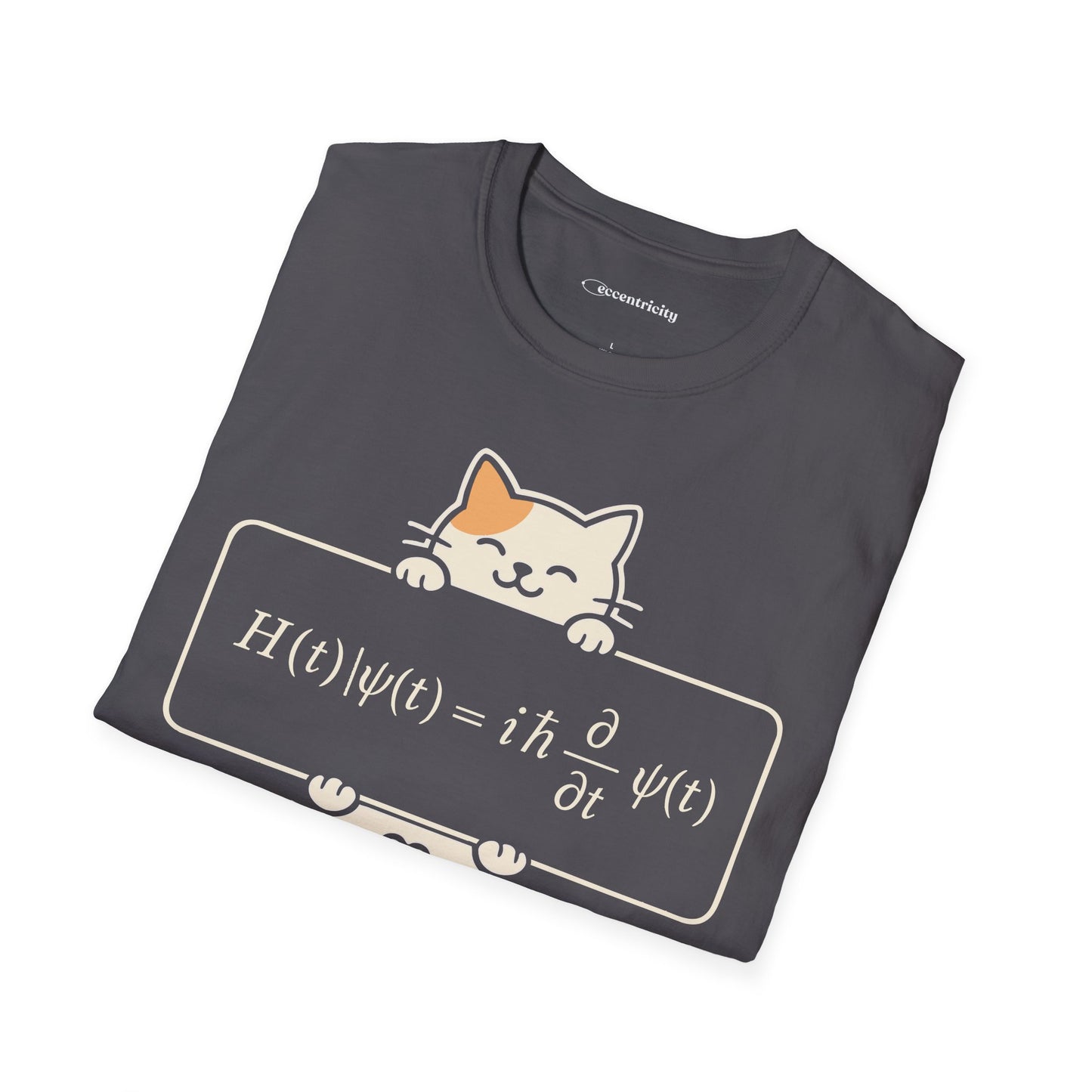 "Schrodinger's Cat and Equation" - Premium Physics Shirt