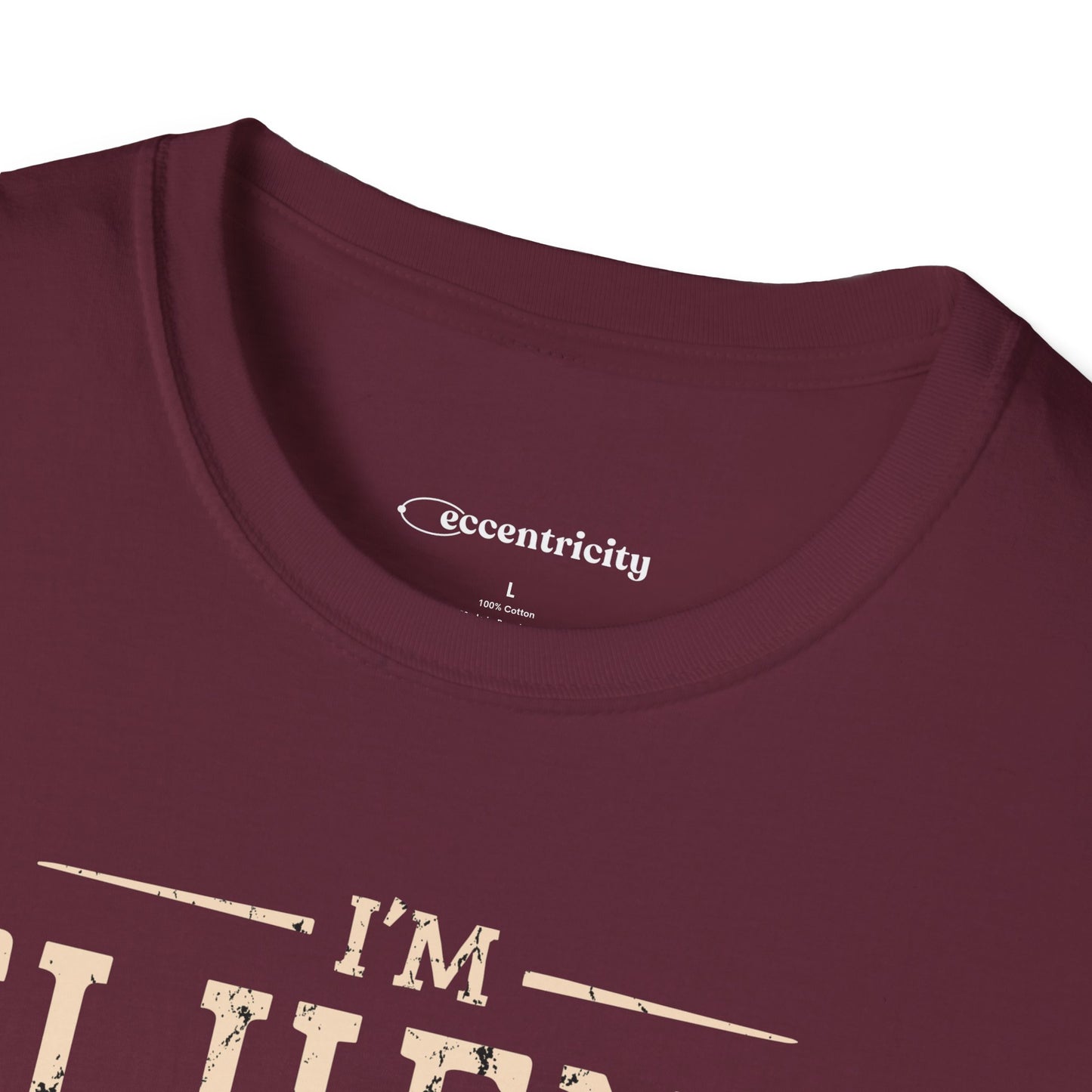 "I am Fluent in Physics and Lattes" textured Premium Physics Shirt
