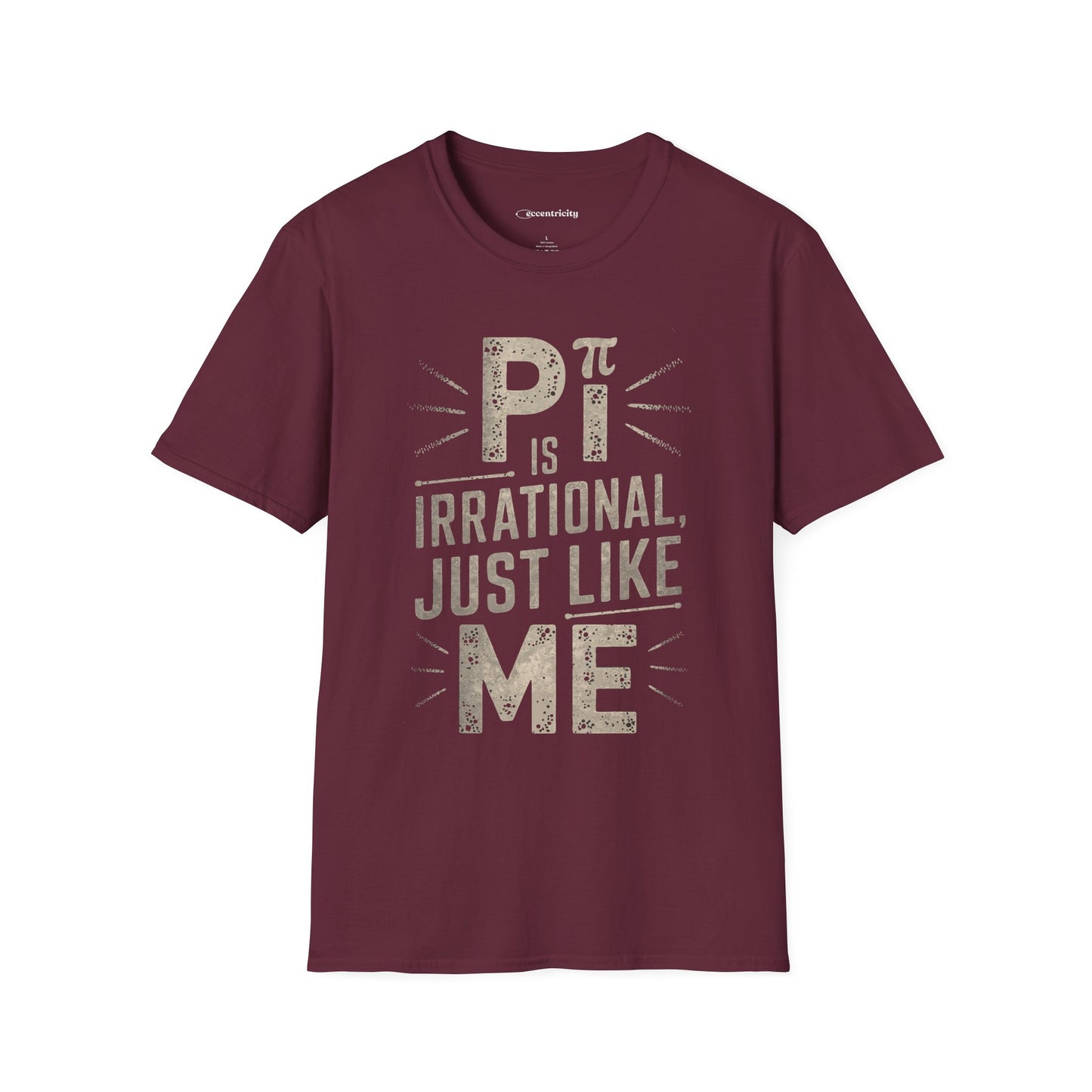 "Pi is Irrational 002" Premium Physics Shirt