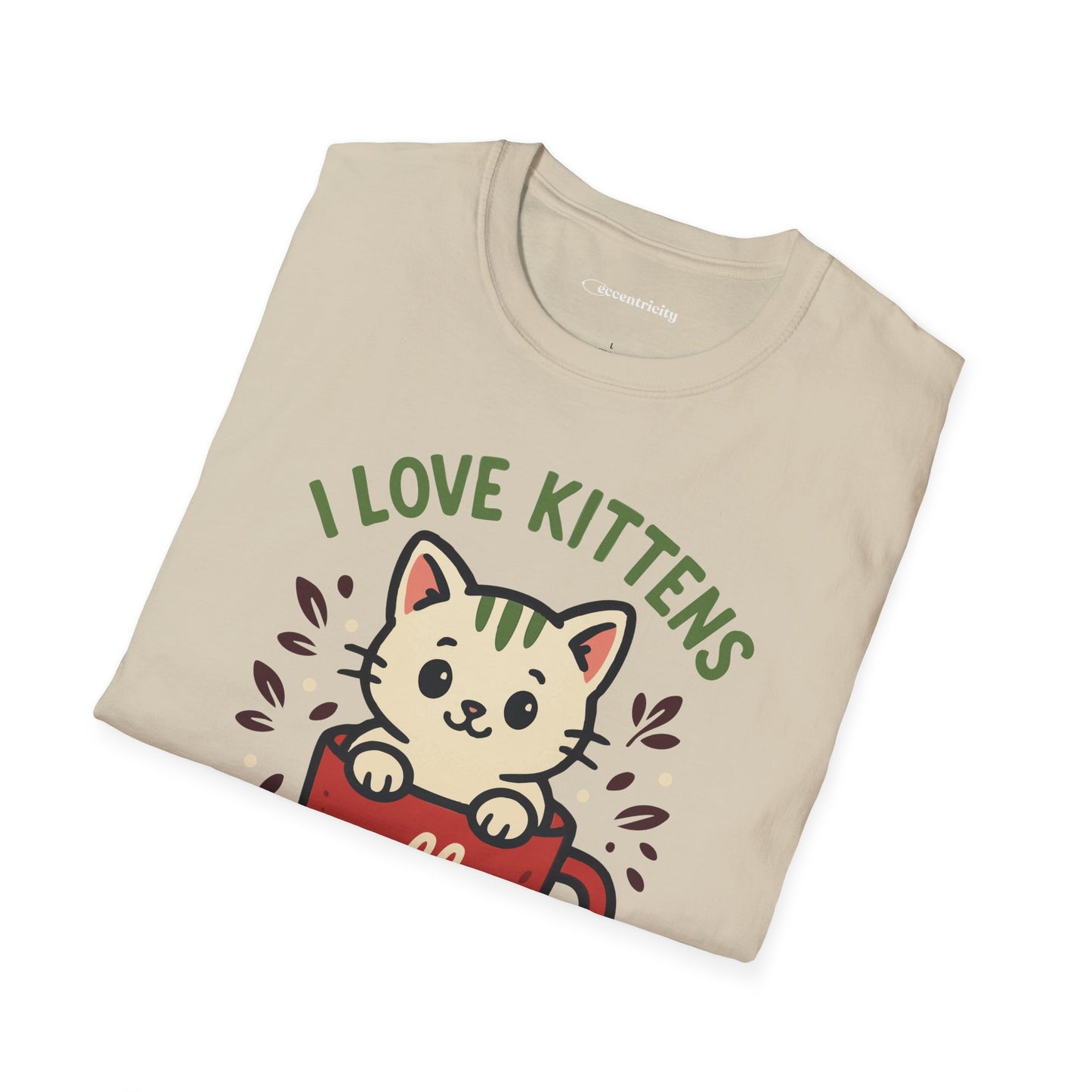 "I Love Kittens and Physics" - Premium Physics Shirt