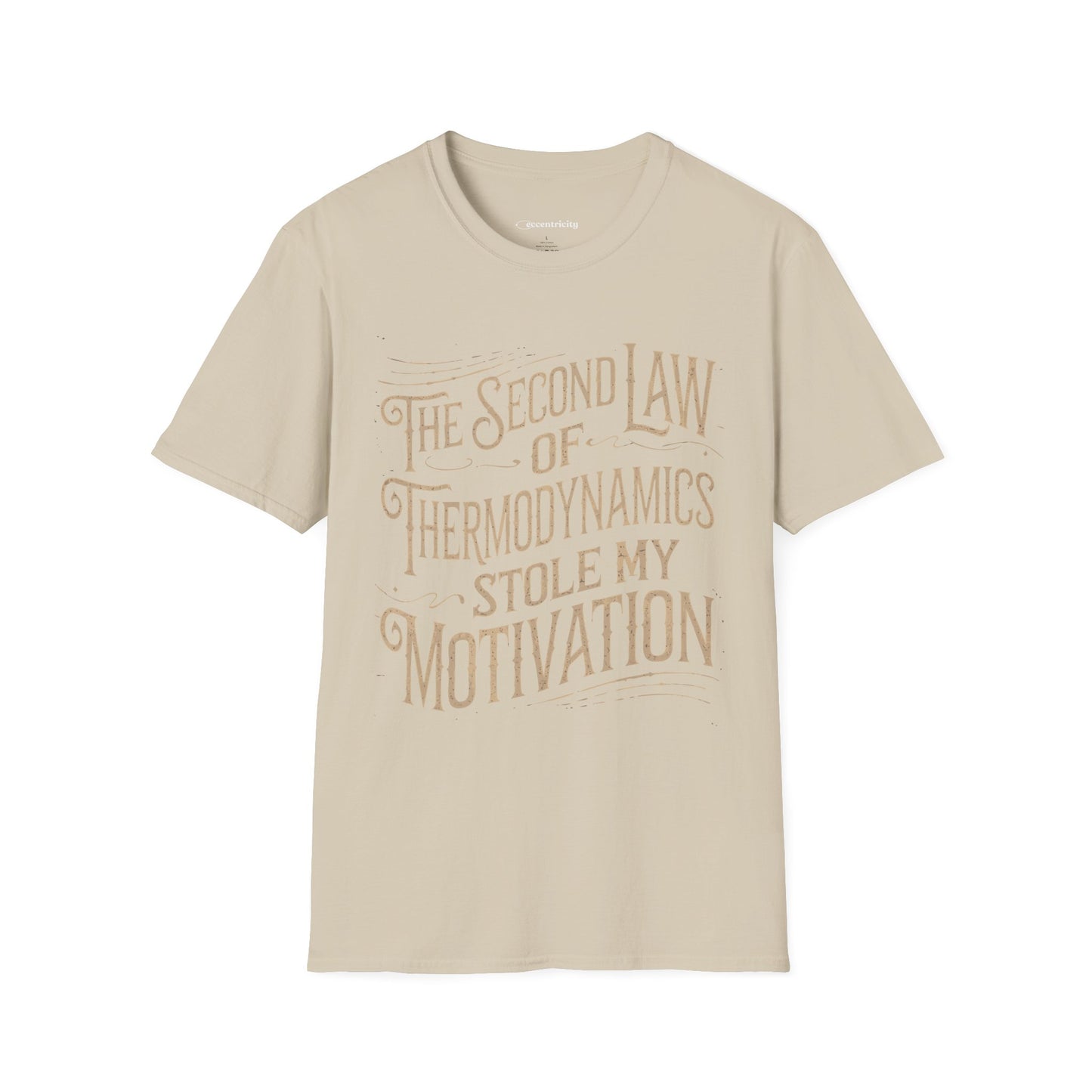"The second law of Thermodynamics stole my Motivation" Premium Physics Shirt