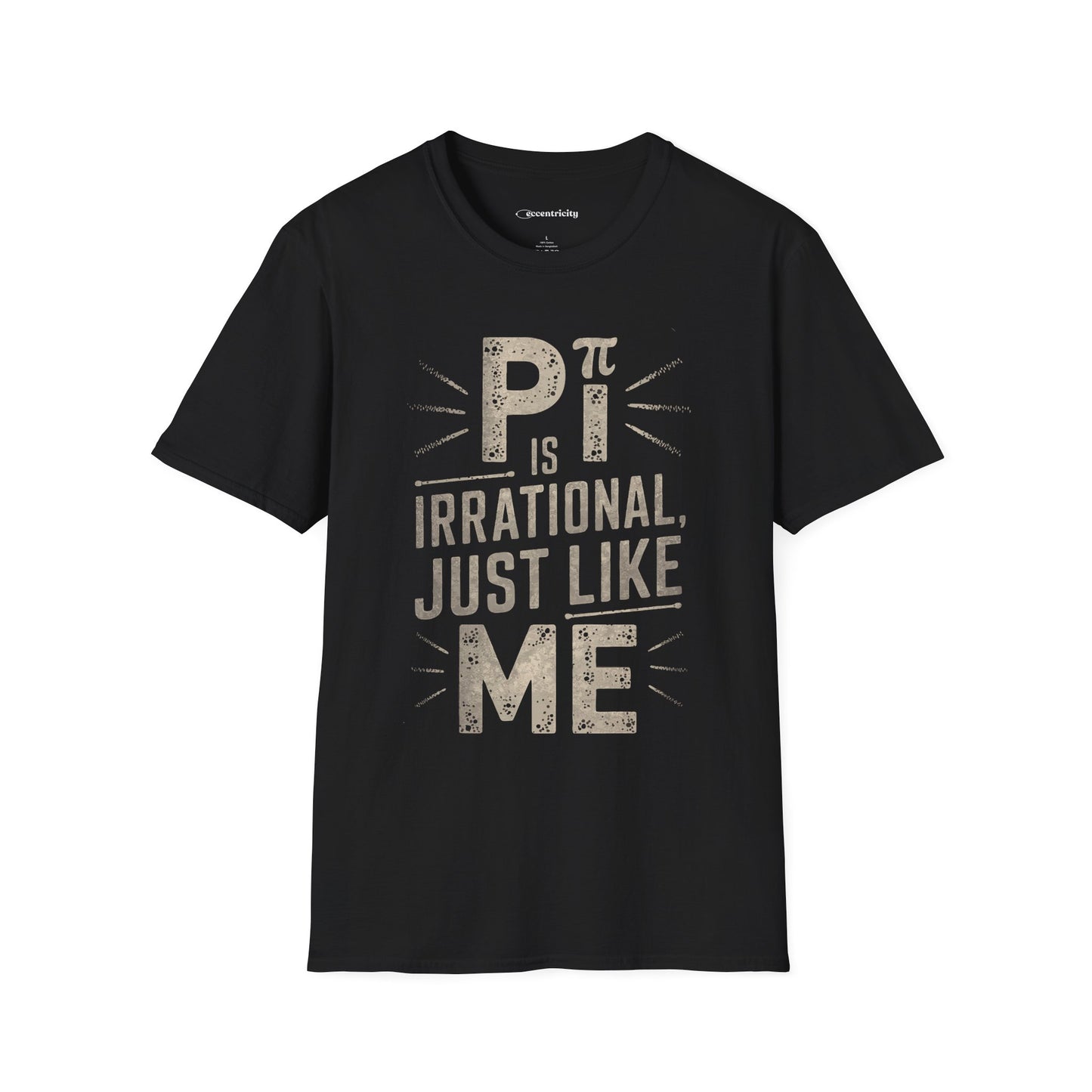 "Pi is Irrational 002" Premium Physics Shirt