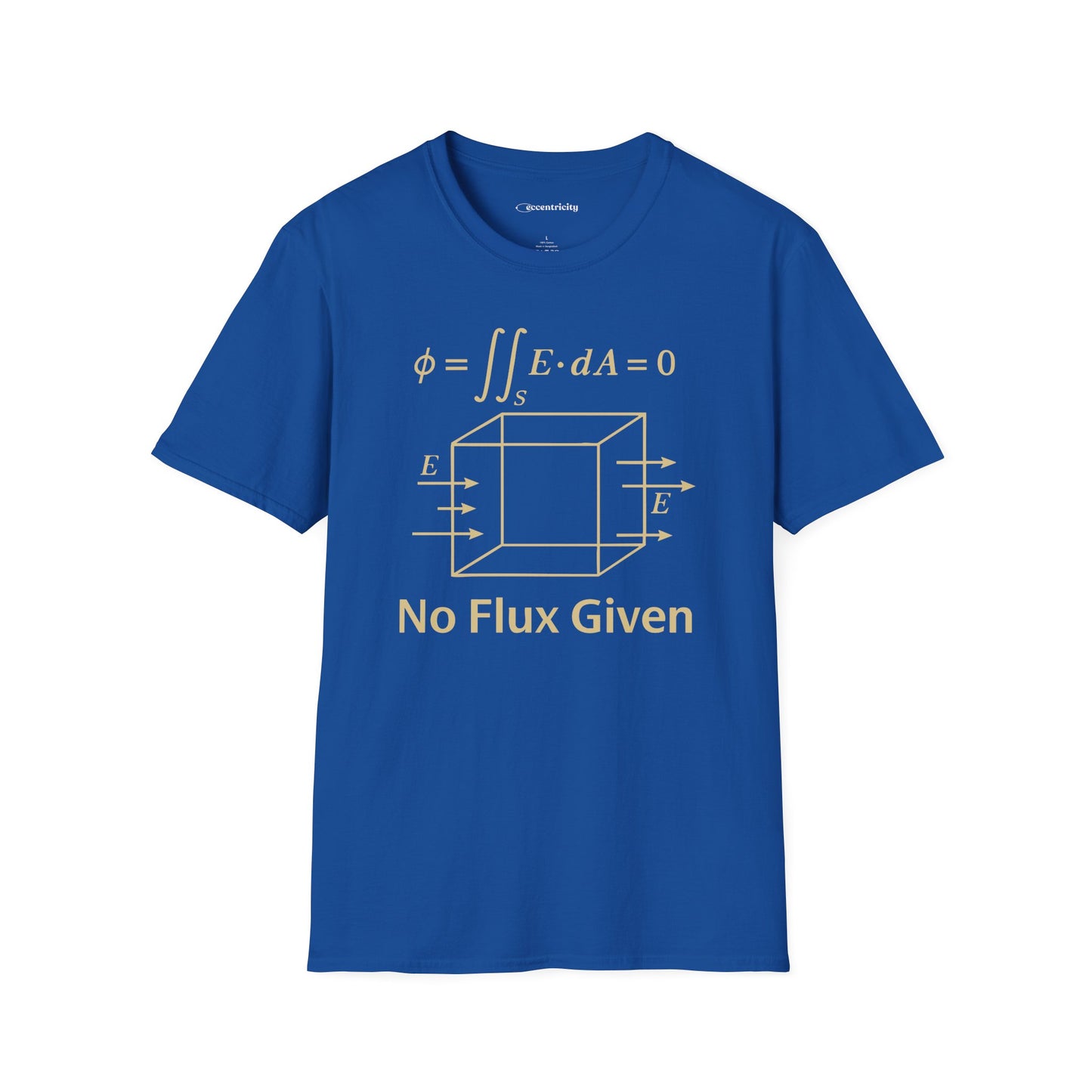 "No Flux Given" - Premium Physics Shirt