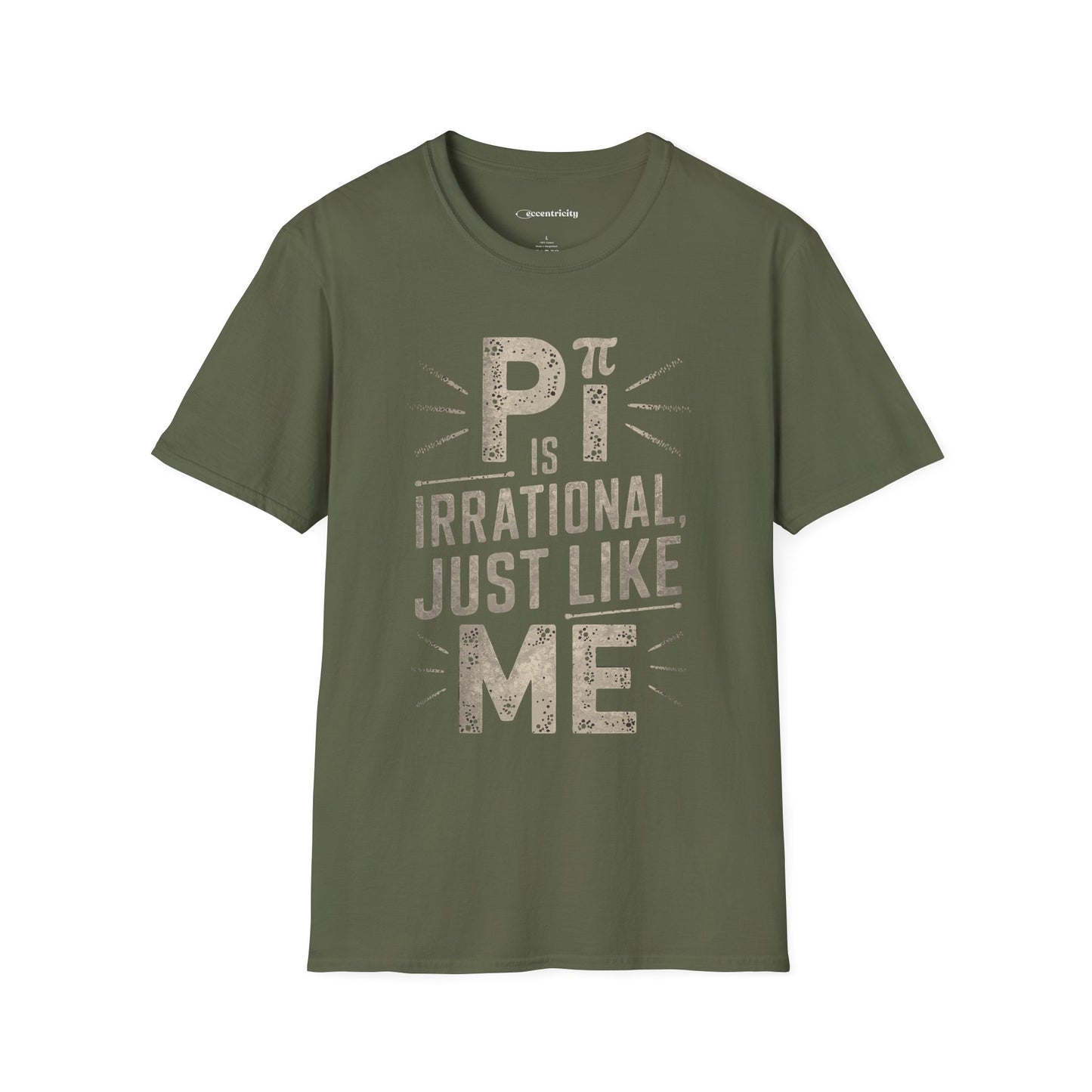 "Pi is Irrational 002" Premium Physics Shirt