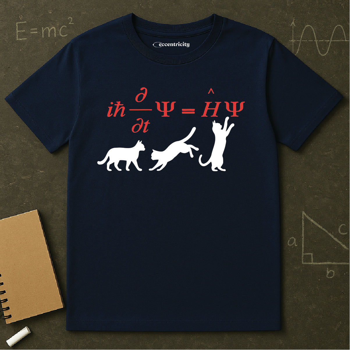 "Heisenberg's Cats"- Premium Physics Shirt