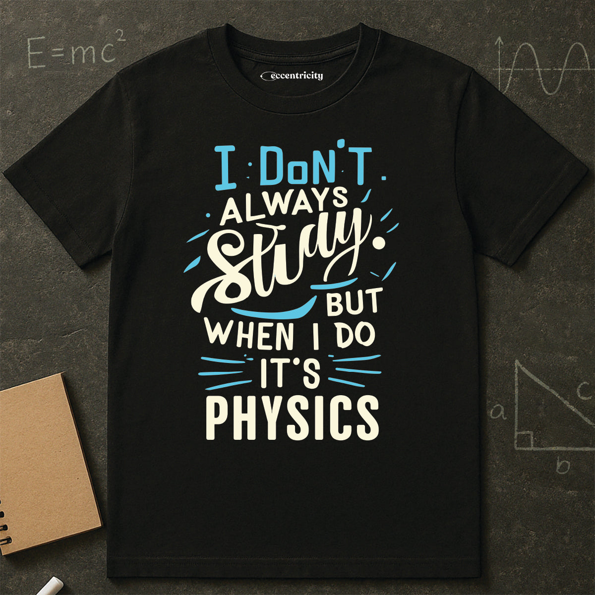 " I don't always study, when I do it's Physics" Premium Physics Shirt