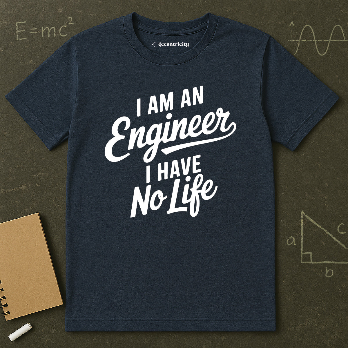 "I am an Engineer 002" Premium Physics Shirt