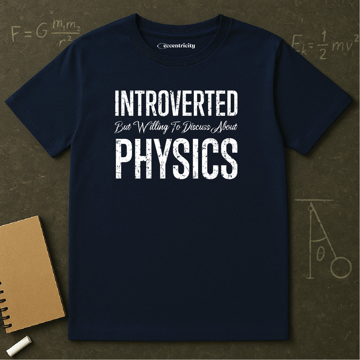 "Introverted Physics" Premium Physics Shirt