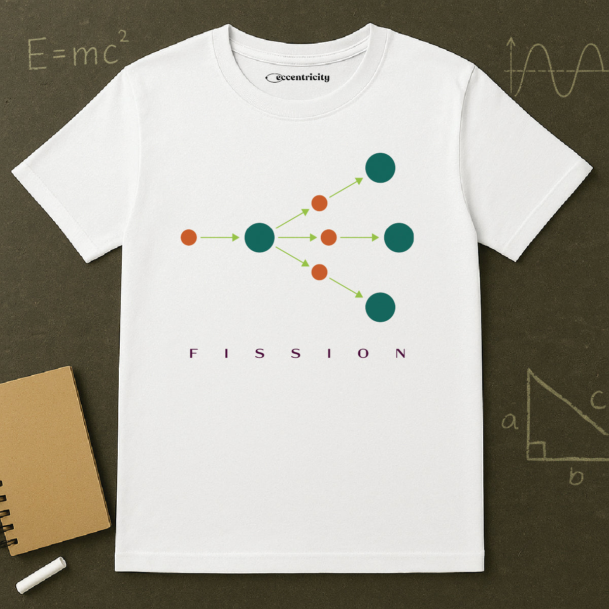 "Fission Diagram" - Premium Physics Shirt