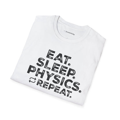 "Eat Sleep Physics" Premium Physics Shirt