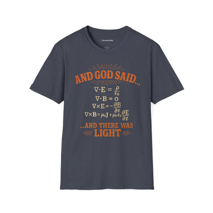 And God Said... - Premium Physics Tee