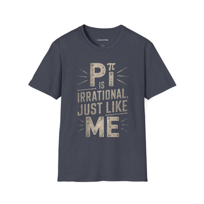 "Pi is Irrational 002" Premium Physics Shirt