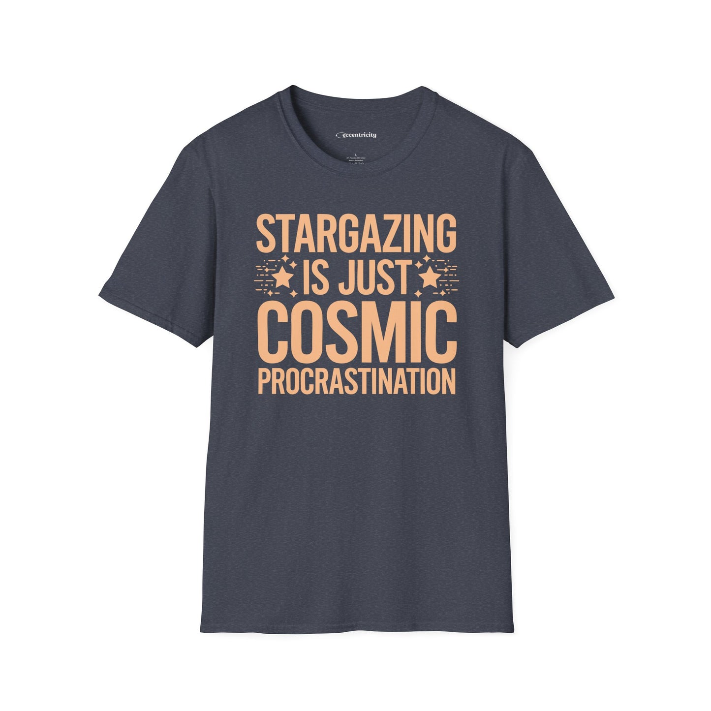 "Stargazing is Just Cosmic Procrastination" - Premium Physics Shirt