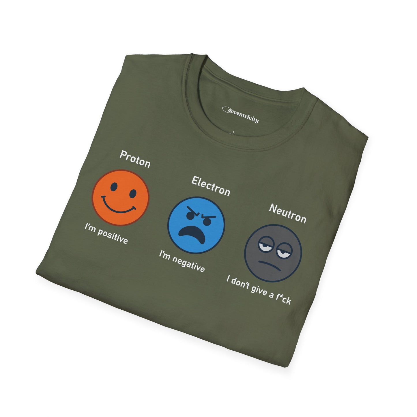 "Proton, Electron, Neutron" - Premium Science Shirt