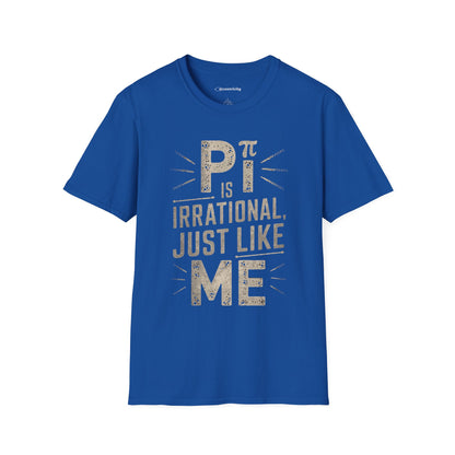 "Pi is Irrational 002" Premium Physics Shirt