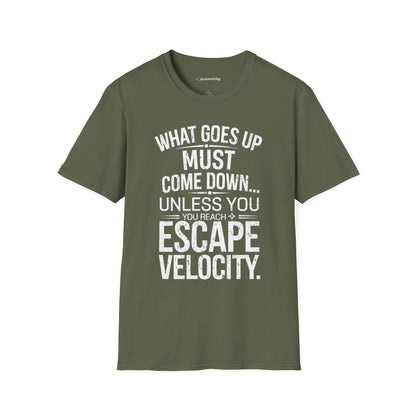 "Unless Escape Velocity" Premium Physics Shirt
