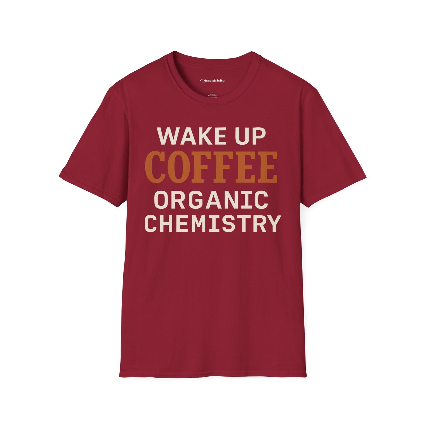 "Wake up. Coffee. Organic Chemistry" - An Ultimate Tee for Chemistry Lovers🧪⚡