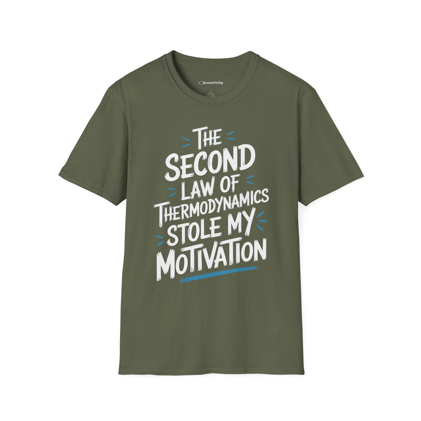 "The second law 002" Premium Physics Shirt