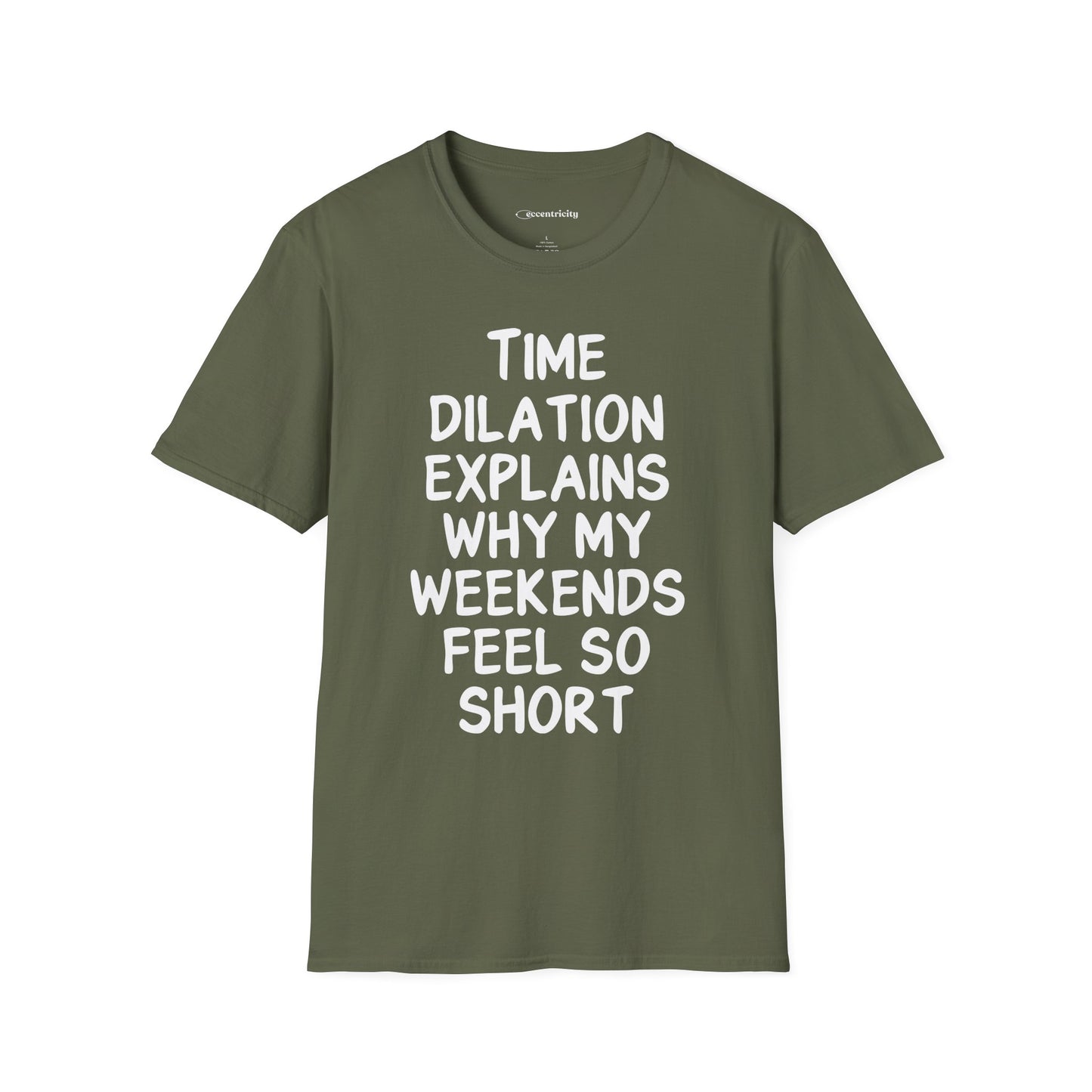 "Time Dilation Expalins 003" Premium Physics Shirt
