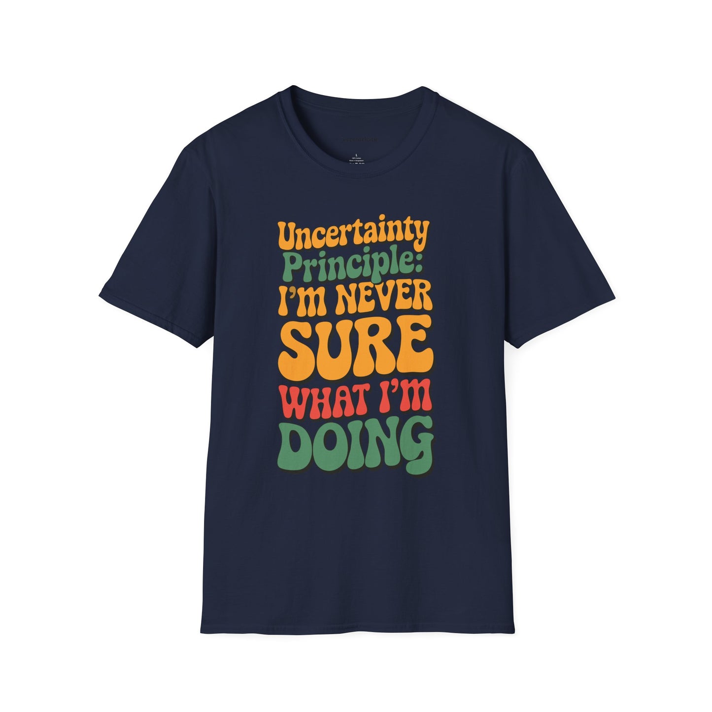 "Uncertainty Principle 002" Premium Physics Shirt