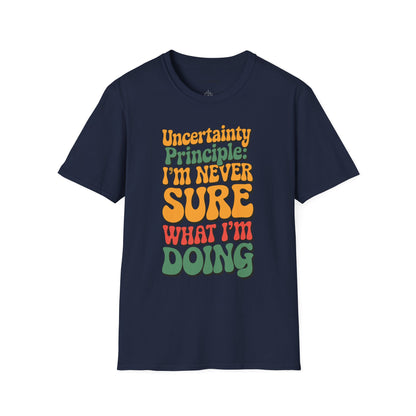 "Uncertainty Principle 002" Premium Physics Shirt