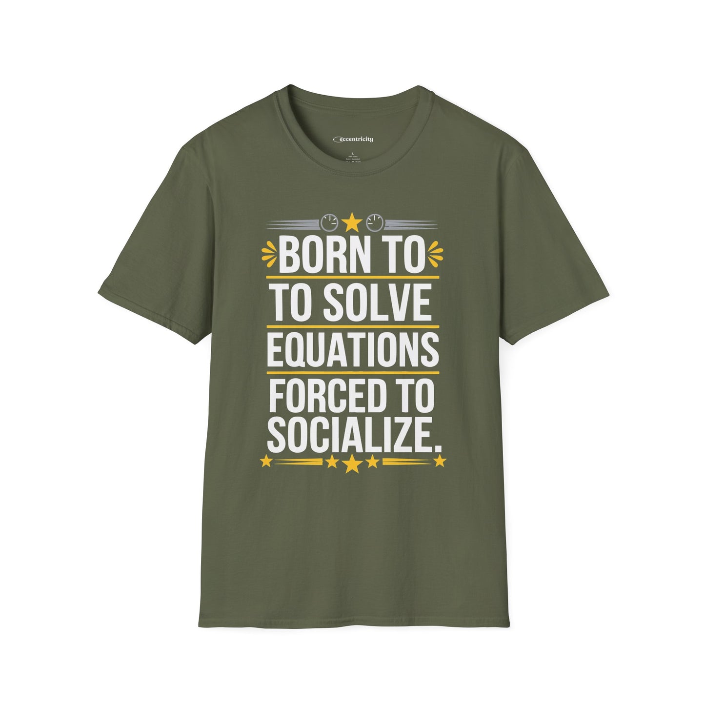 "Forced to Socialize" Premium Physics Shirt