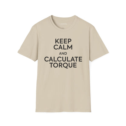 "Keep Calm and Calculate Torque" - Premium Physics Shirt