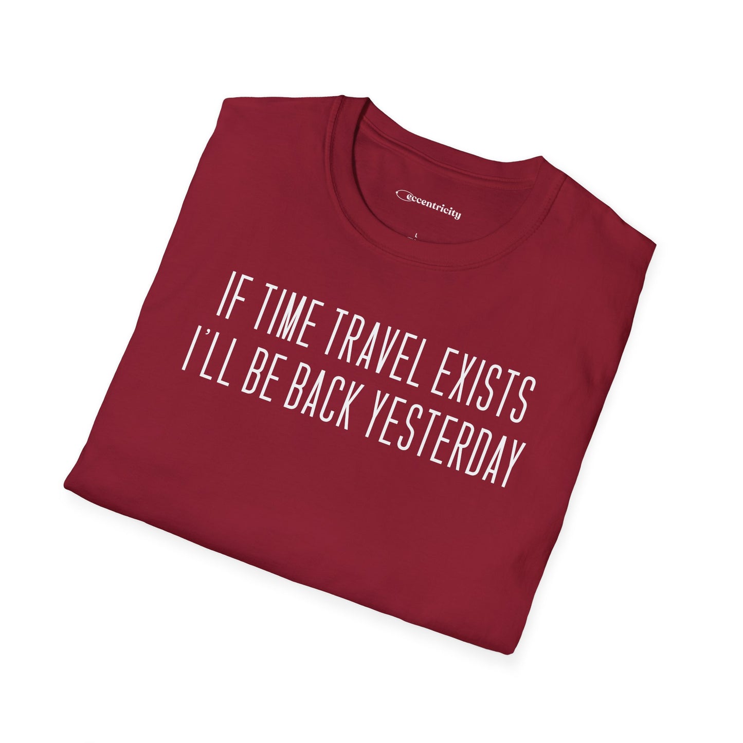 "If Time Travel Exists 0.2" Premium Physics Shirt