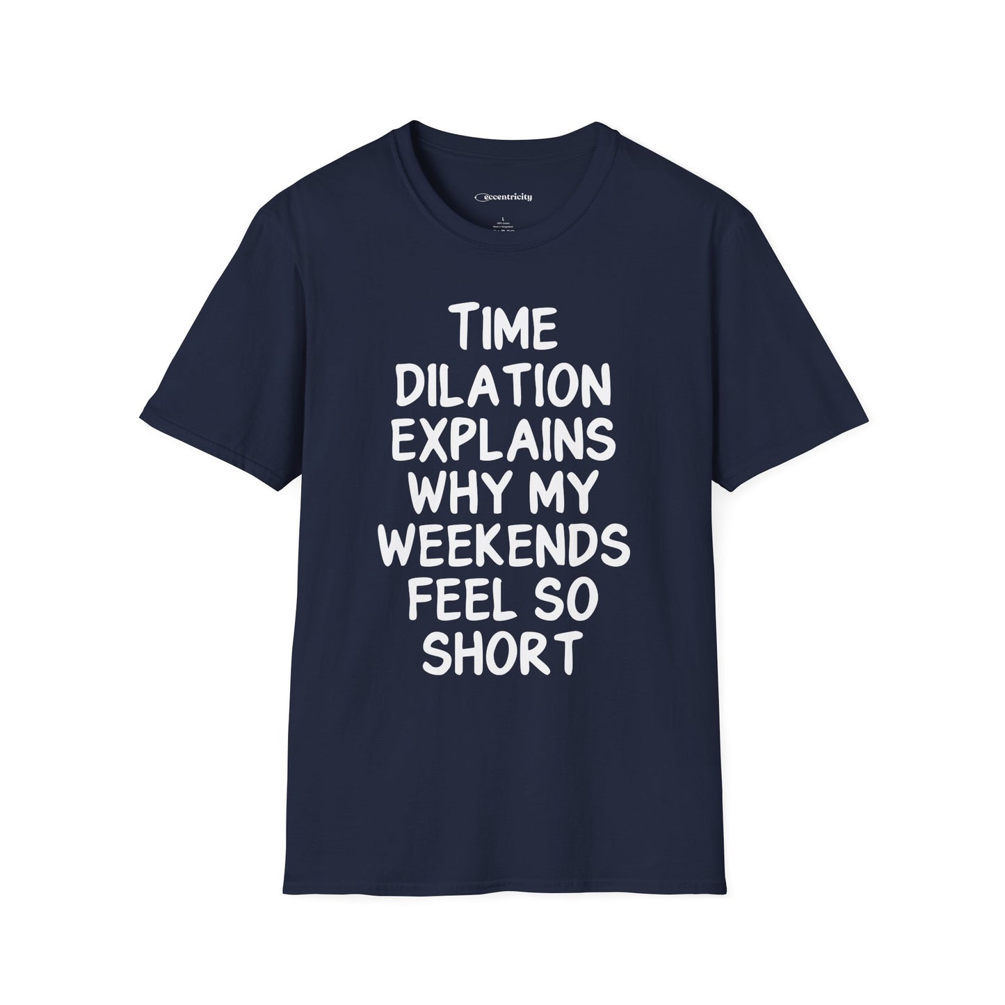 "Time Dilation Expalins 003" Premium Physics Shirt