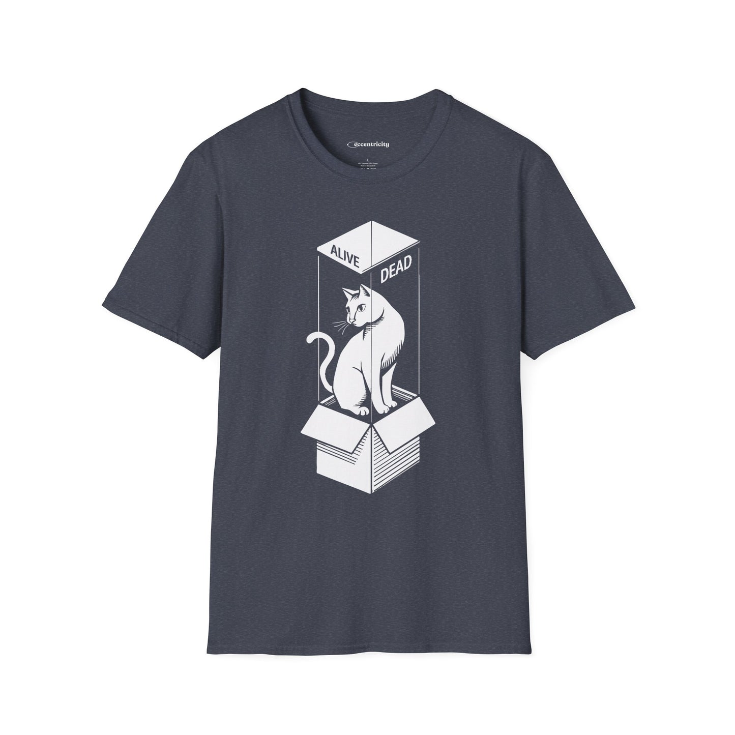 "Schrodinger's Cat 002" Premium Physics Shirt