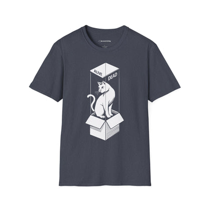 "Schrodinger's Cat 002" Premium Physics Shirt