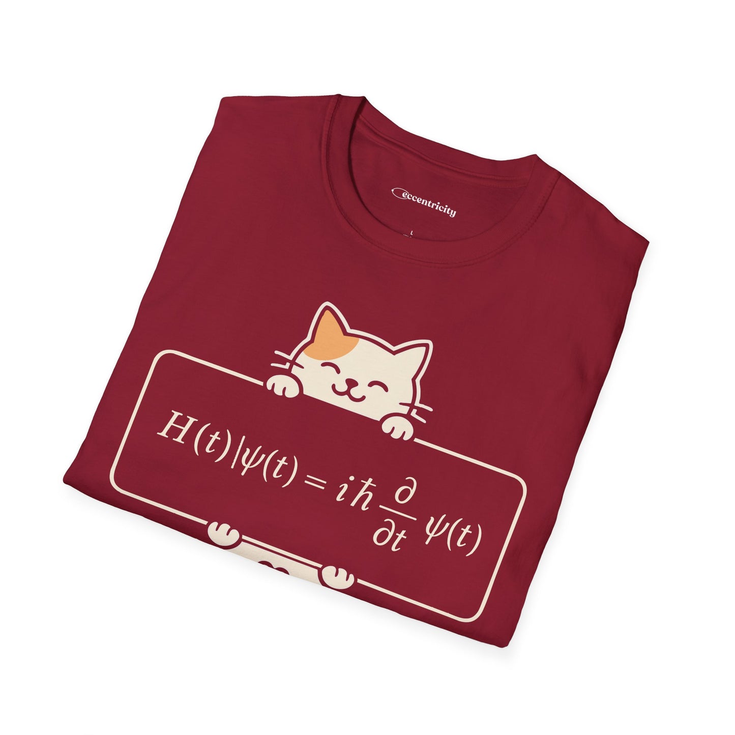 "Schrodinger's Cat and Equation" - Premium Physics Shirt