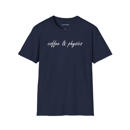 "Coffee & Physics" Unisex Softstyle Tee