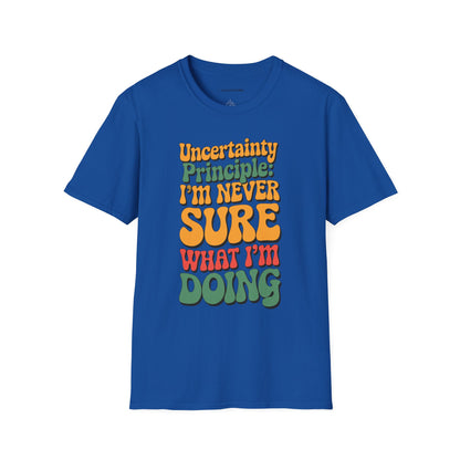 "Uncertainty Principle 002" Premium Physics Shirt