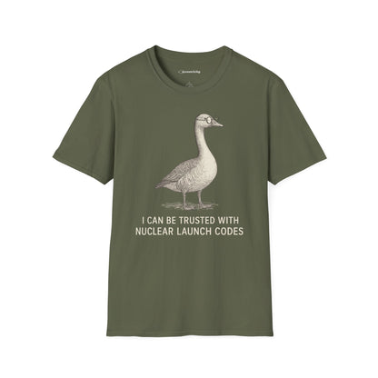 "Duck Nuclear Humor"- Premium Physics Shirt