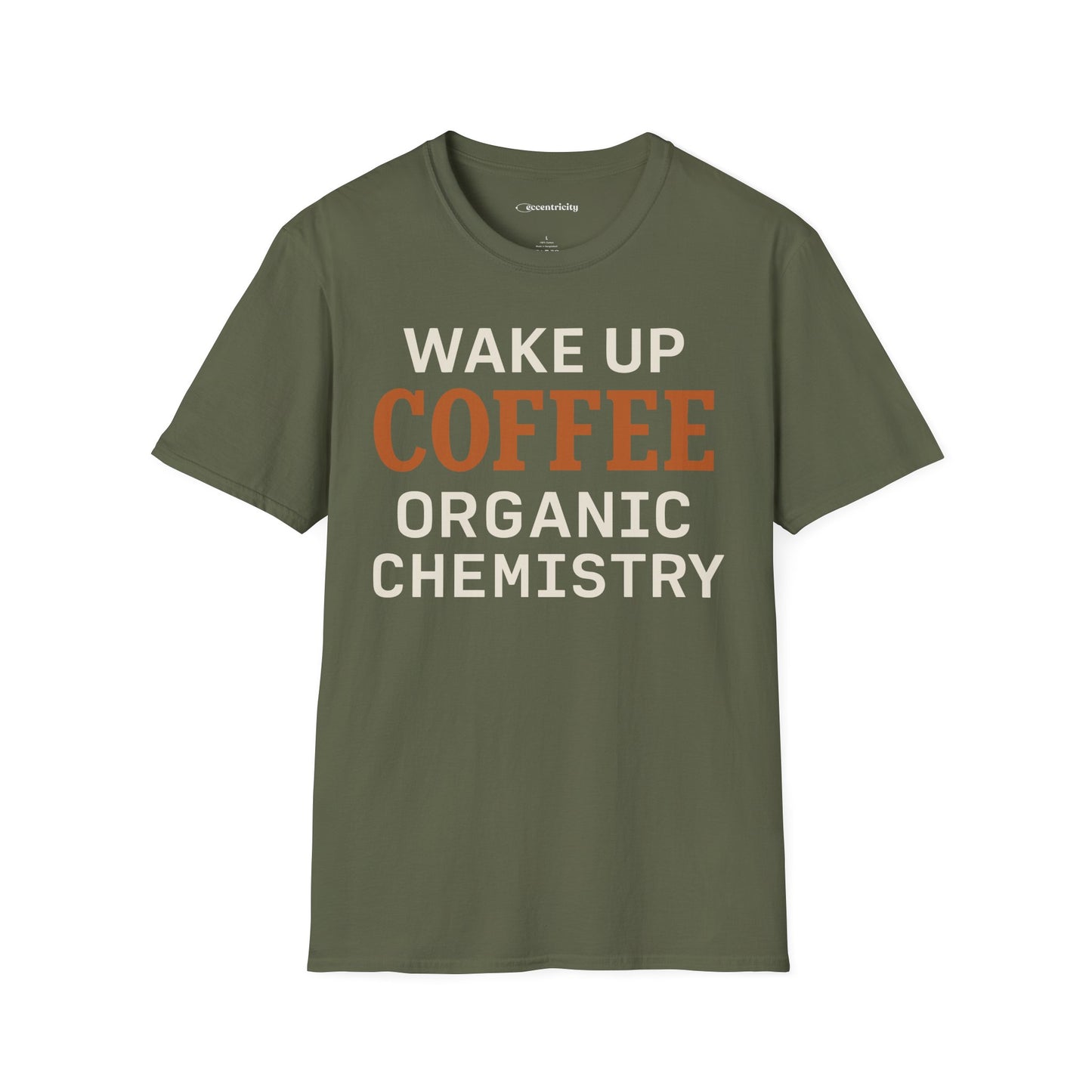 "Wake up. Coffee. Organic Chemistry" - An Ultimate Tee for Chemistry Lovers🧪⚡
