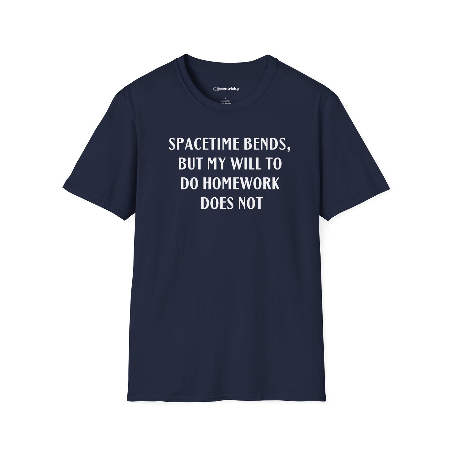 "SpaceTime Bends" Premium Physics Shirt