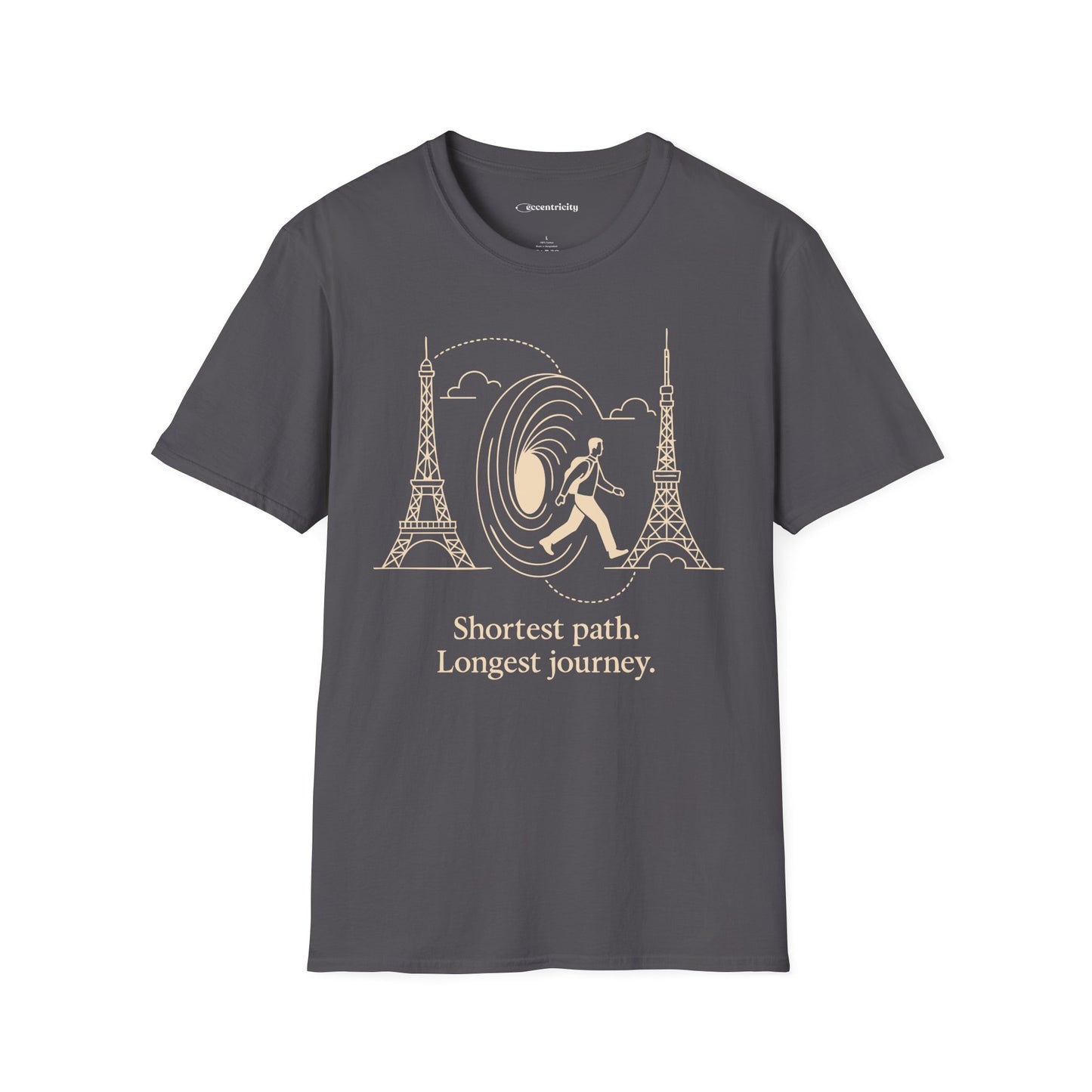 "Blackhole- Shortest Path" - Premium Physics Shirt