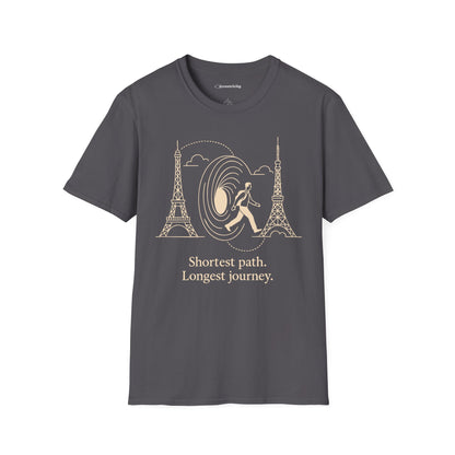 "Blackhole- Shortest Path" - Premium Physics Shirt